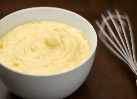 Crème pâtissière sans œufs et sans gluten