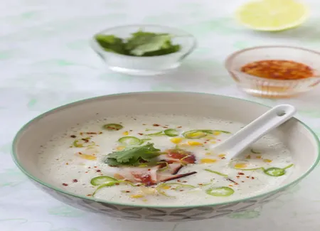 Potage chinois au crabe et coco (rencontre marmiton belge)