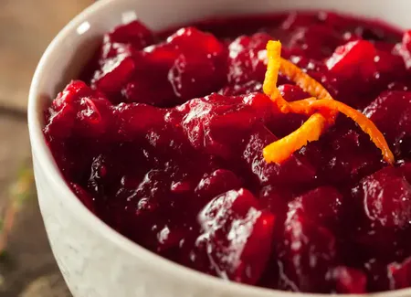 Sauces aux canneberges et à l’orange