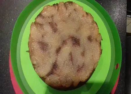 Fondant chocolat et pommes