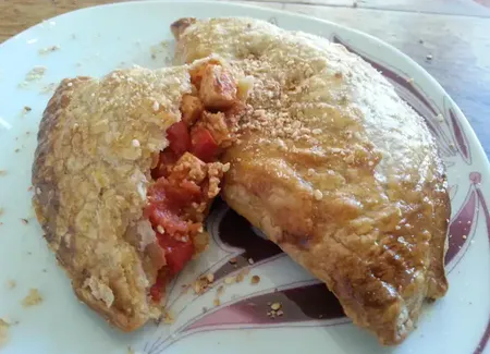 Petits feuilletés provençal au tofu