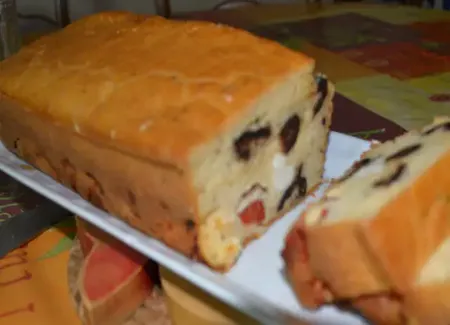 Cake aux tomates cerises