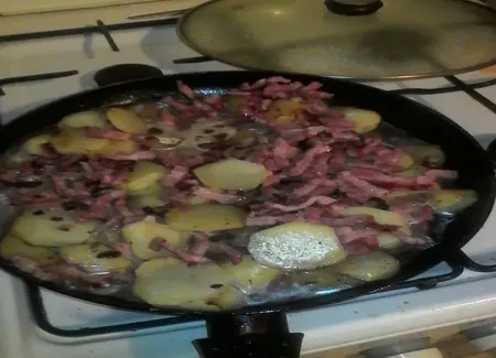 Poêlée aux lardons