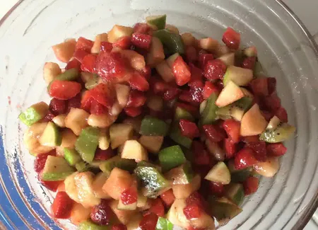 Salade de fruits à la fleur d'oranger