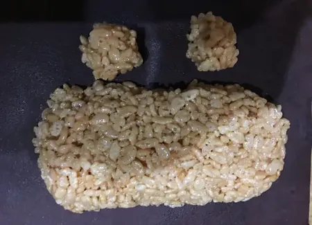 Crispy rice bars