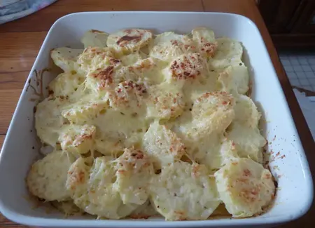 Gratin de morue aux pommes de terre