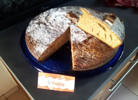Gâteau moelleux au kinder (en 10 étapes)