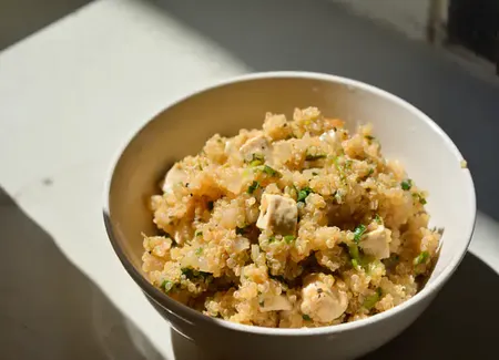 Risotto de quinoa