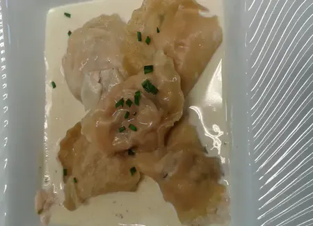 Ravioli au saumon