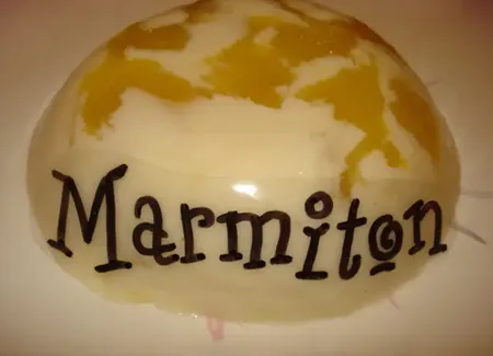 Ananas en gelée de coco