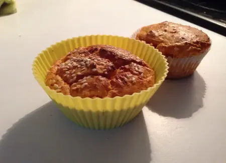 Muffins knackis-patates douces