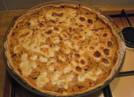 Quiche à la ricotta et potiron