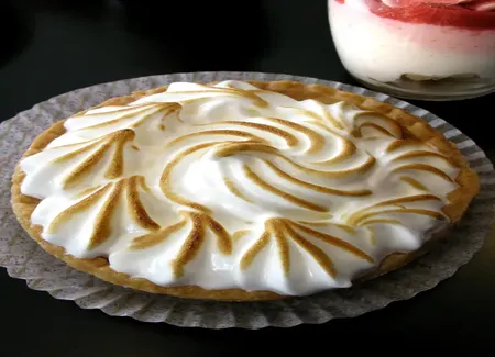 Tarte au citron et à la meringue
