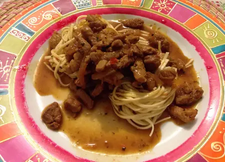Filet mignon de porc au caramel