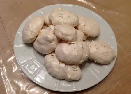Meringue aux amandes