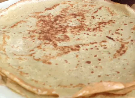Crêpes rhum et citron vert
