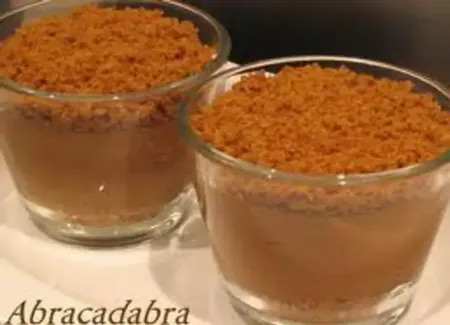 Verrines chocolat-spéculoos