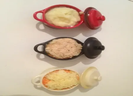 Cocottes de purées
