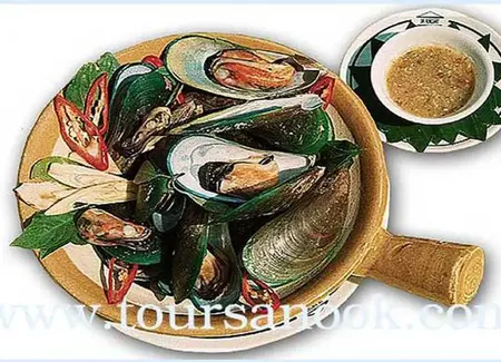 Moules à la citronelle et au basilic (thaïlande)