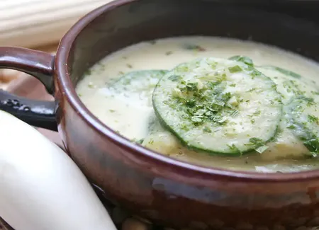 Velouté d'endives roquefort au thermomix