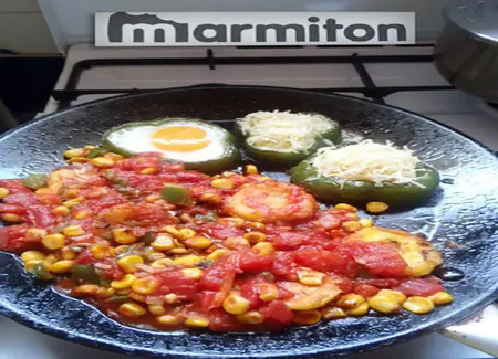 Poêlée mexicaine aux oeufs
