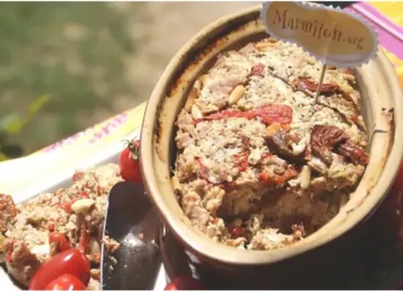Terrine aux saveurs méditerranéennes