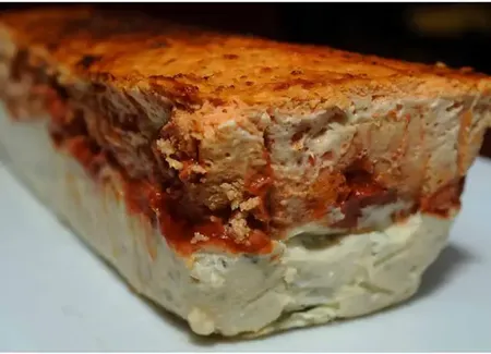 Terrine de poisson bicolore