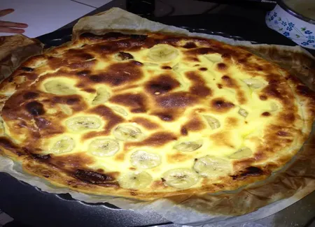 Tarte banane et nutella