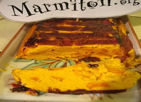 Terrine de carottes épicées au lard