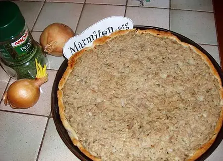 Tarte au thon light