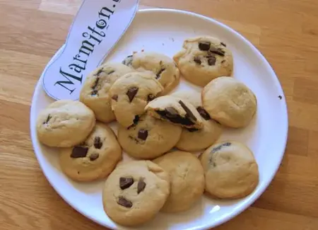 Cookies fourrés au chocolat