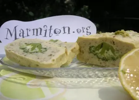 Terrine de roussette et brocolis