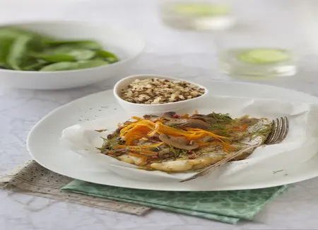 Filet de merlan en papillotes