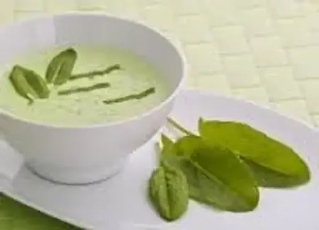Sauce à l'oseille bien parfumée