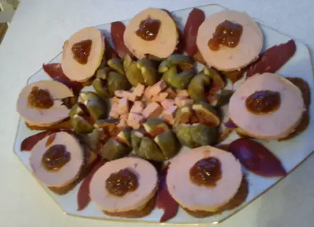 Délice de foie gras aux figues