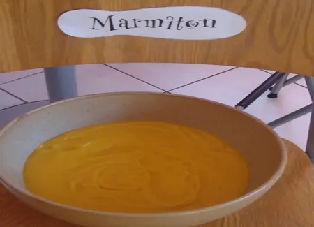 Velouté courgettes carottes kiri