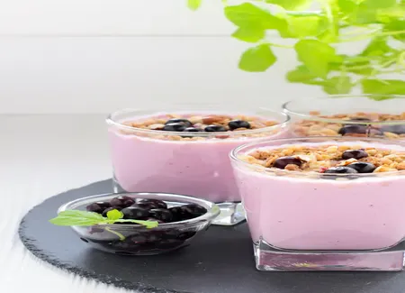 Crème au cassis