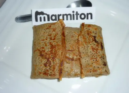 Galettes bretonnes chèvre et lardons