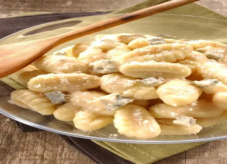 Gnocchi au gorgonzola et parmesan