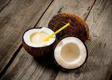 Milk shake au lait de coco