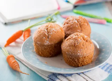 Muffins à la carotte