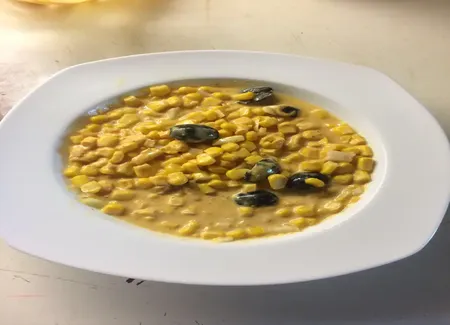 Salade de maïs au curry