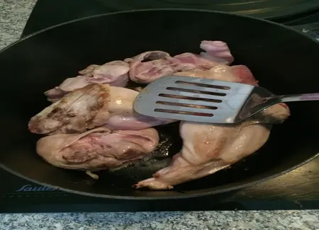 Lapin aux champignons
