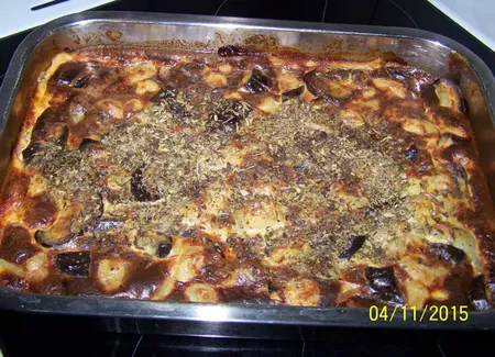 Gratin d'aubergine et pomme de terre