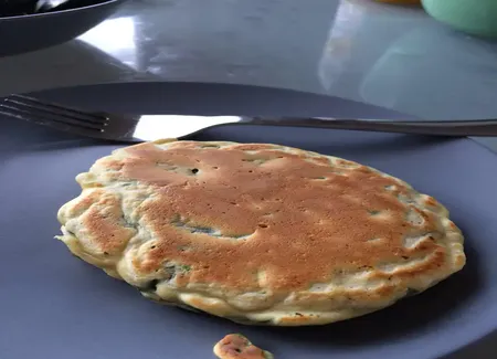 Blinis aux épinard et jambon