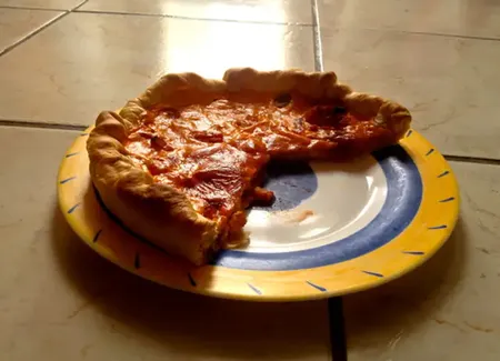 Tarte aux crevettes et surprises