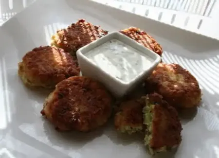 Croquettes de courgettes