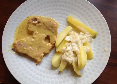 Palette à la diable à l'alsacienne