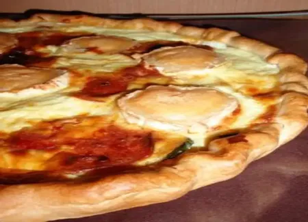 Quiche courgette, chèvre et chorizo