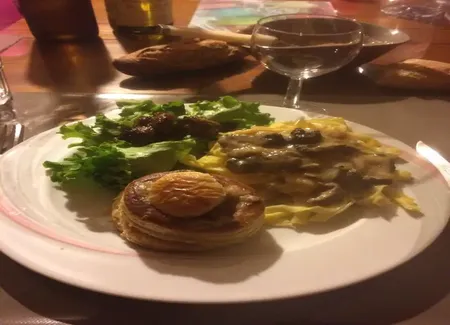 Bouchées de ris de veau aux morilles